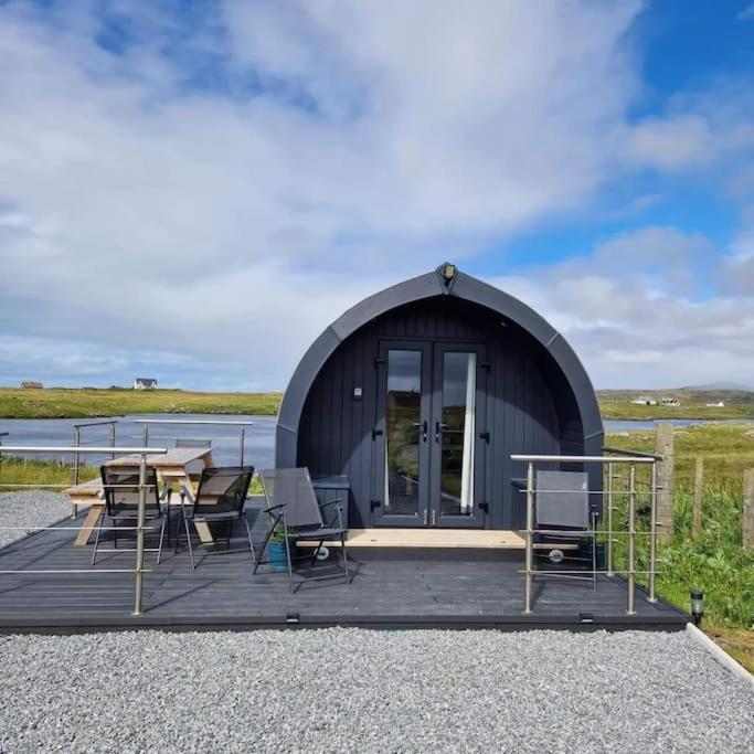 Loch An Eilean Pod Isle Of South Uist Villa Pollachara Eksteriør bilde